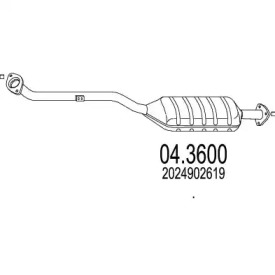 Катализатор (MTS: 04.3600)