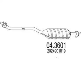 Катализатор (MTS: 04.3601)