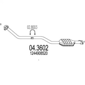 Катализатор (MTS: 04.3602)