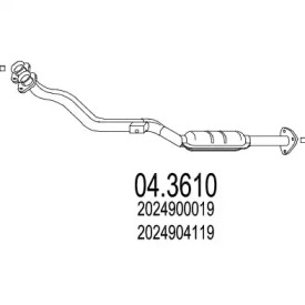 Катализатор (MTS: 04.3610)