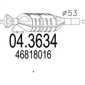 Катализатор (MTS: 04.3634)