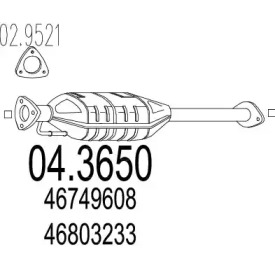 Катализатор (MTS: 04.3650)