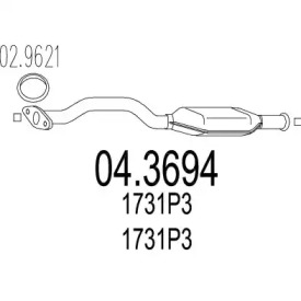 Катализатор (MTS: 04.3694)