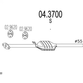 Катализатор (MTS: 04.3700)