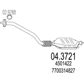 Катализатор (MTS: 04.3721)