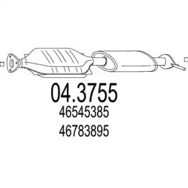 Катализатор (MTS: 04.3755)