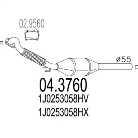Катализатор (MTS: 04.3760)