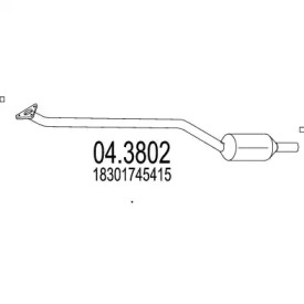 Катализатор (MTS: 04.3802)