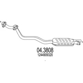 Катализатор (MTS: 04.3808)