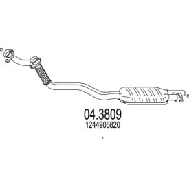 Катализатор (MTS: 04.3809)