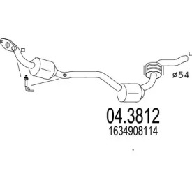 Катализатор (MTS: 04.3812)