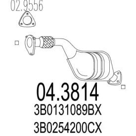 Катализатор (MTS: 04.3814)