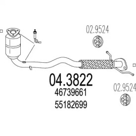 Катализатор (MTS: 04.3822)