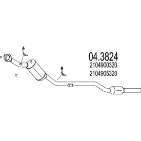 Катализатор (MTS: 04.3824)