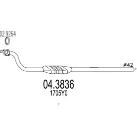 Катализатор (MTS: 04.3836)