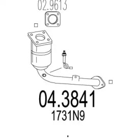 Катализатор (MTS: 04.3841)