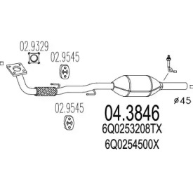 Катализатор (MTS: 04.3846)