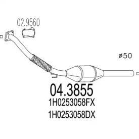 Катализатор (MTS: 04.3855)