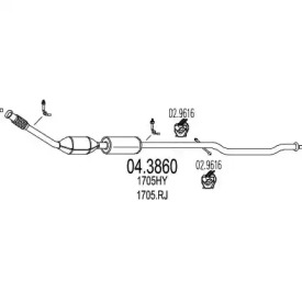 Катализатор (MTS: 04.3860)