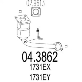 Катализатор (MTS: 04.3862)