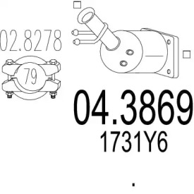 Катализатор (MTS: 04.3869)