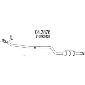 Катализатор (MTS: 04.3876)