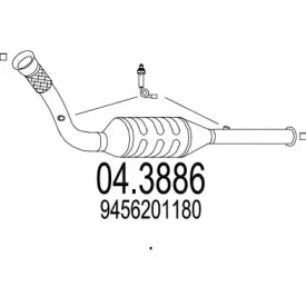 Катализатор (MTS: 04.3886)