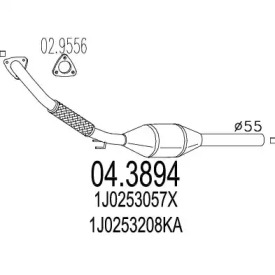 Катализатор (MTS: 04.3894)