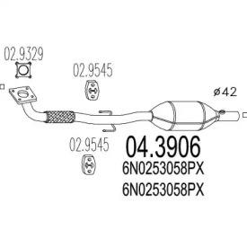 Катализатор (MTS: 04.3906)