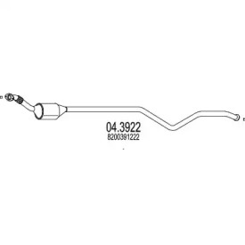 Катализатор (MTS: 04.3922)