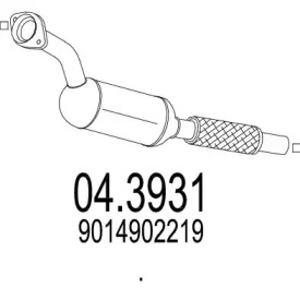 Катализатор (MTS: 04.3931)