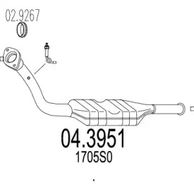 Катализатор (MTS: 04.3951)