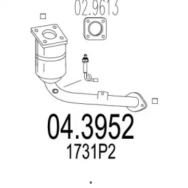Катализатор (MTS: 04.3952)