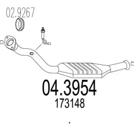 Катализатор (MTS: 04.3954)
