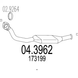 Катализатор (MTS: 04.3962)
