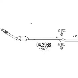 Катализатор (MTS: 04.3966)
