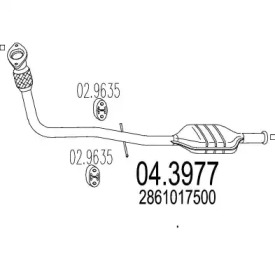 Катализатор (MTS: 04.3977)