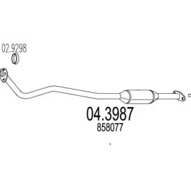 Катализатор (MTS: 04.3987)