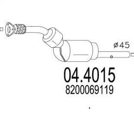 Катализатор (MTS: 04.4015)