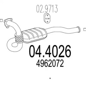 Катализатор (MTS: 04.4026)