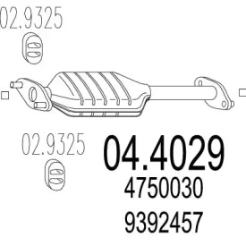 Катализатор (MTS: 04.4029)