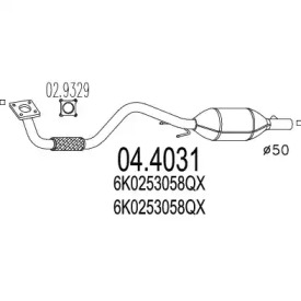 Катализатор (MTS: 04.4031)