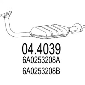 Катализатор (MTS: 04.4039)