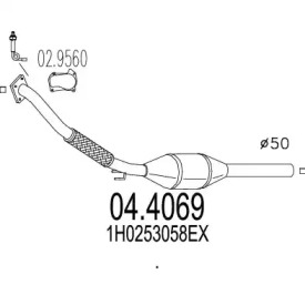 Катализатор (MTS: 04.4069)