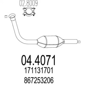 Катализатор (MTS: 04.4071)