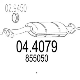Катализатор (MTS: 04.4079)