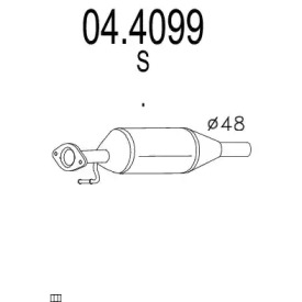 Катализатор (MTS: 04.4099)