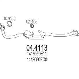 Катализатор (MTS: 04.4113)