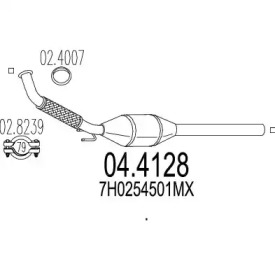 Катализатор (MTS: 04.4128)