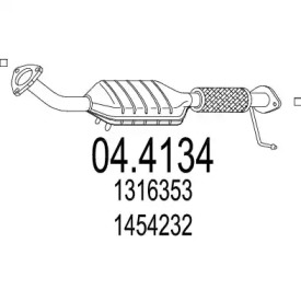 Катализатор (MTS: 04.4134)